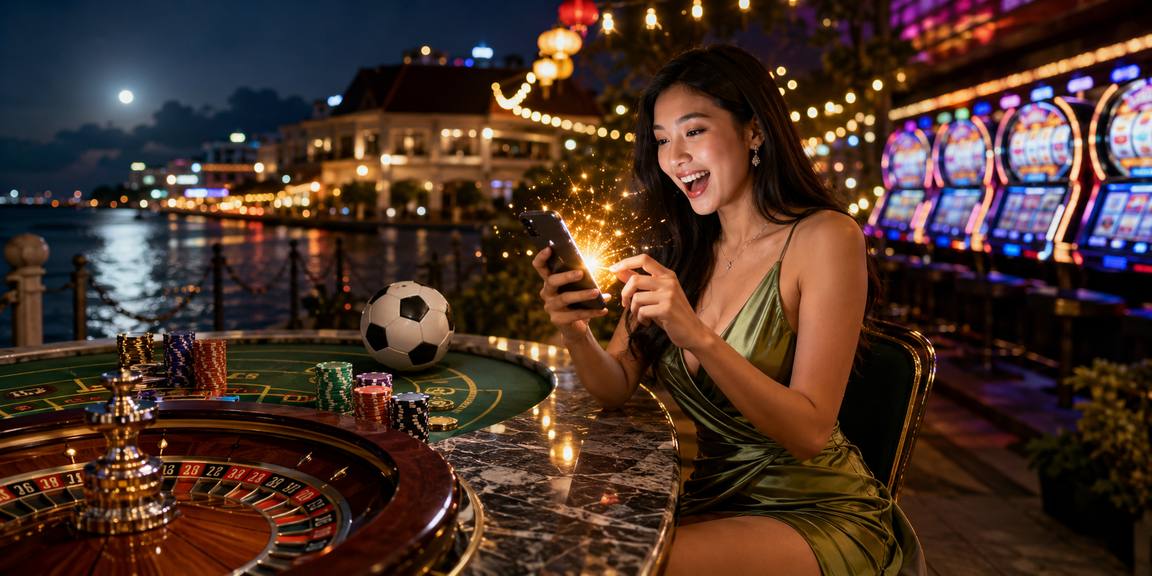 Permainan Live Casino dengan Dealer Sebenar