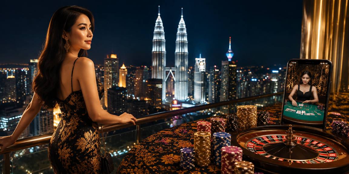 Permainan Live Casino dengan Dealer Sebenar